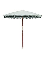 business & pleasure co. Amalfi Umbrella in Riviera Green, view 1, click to view large image.
