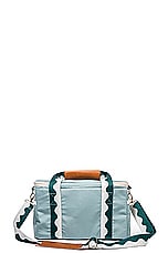 business & pleasure co. Premium Cooler Bag in Riviera Green, view 2, click to view large image.
