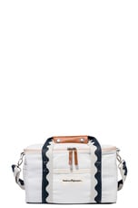 business & pleasure co. Premium Cooler Bag in Riviera White, view 1, click to view large image.