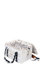 business & pleasure co. Premium Cooler Bag in Riviera White, view 2, click to view large image.