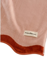 business & pleasure co. Beach Towel in Riviera Pink, view 3, click to view large image.