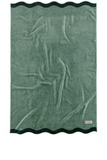 business & pleasure co. Beach Towel in Riviera Green, view 1, click to view large image.