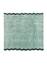 business & pleasure co. Beach Blanket in Riviera Green, view 1, click to view large image.