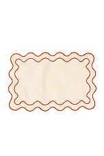 business & pleasure co. Placemat Set Of 4 in Riviera Pink, view 3, click to view large image.