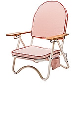 business & pleasure co. Pam Chair in Riviera Pink, view 1, click to view large image.