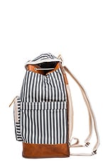 business & pleasure co. Backpack Cooler in Laurens Navy Stripe, view 2, click to view large image.