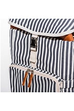 business & pleasure co. Backpack Cooler in Laurens Navy Stripe, view 4, click to view large image.