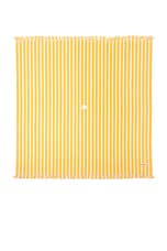 business & pleasure co. Beach Blanket in Monaco Mimosa Stripe, view 1, click to view large image.