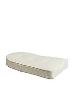 business & pleasure co. Reclining Pillow Lounger in Laurens Sage Stripe, view 4, click to view large image.