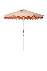 business & pleasure co. Market Umbrella in Riviera Pink, view 1, click to view large image.