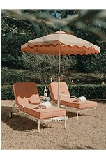 business & pleasure co. Market Umbrella in Riviera Pink, view 8, click to view large image.