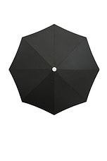 business & pleasure co. Amalfi Umbrella in Riviera Black, view 2, click to view large image.