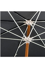 business & pleasure co. Amalfi Umbrella in Riviera Black, view 3, click to view large image.