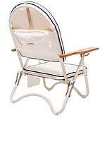 business & pleasure co. Pam Chair in Riviera White, view 3, click to view large image.