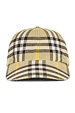 Burberry Archive Baseball Cap in Hunter, view 1, click to view large image.