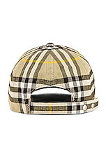 Burberry Archive Baseball Cap in Hunter, view 2, click to view large image.