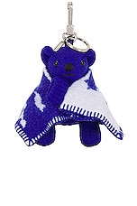 Burberry Thomas Bear Charm in Knight, view 1, click to view large image.