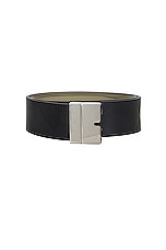Burberry Belt in Black & Sliver, view 5, click to view large image.