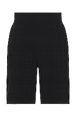 Burberry Tobias Shorts in Black, view 2, click to view large image.