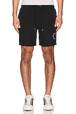 Burberry Martin Popsicle Shorts in Black, view 3, click to view large image.