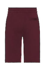 Burberry Taylor Shorts in Deep Crimson, view 2, click to view large image.