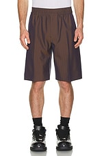 Burberry Pleated Short in Barrel, view 4, click to view large image.