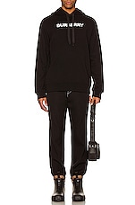 Burberry Ansdell Hoodie in Black, view 5, click to view large image.