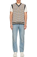 Burberry Elijah Knit Vest in Archive Beige, view 5, click to view large image.