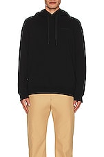 Burberry Marks Hoodie in Black, view 3, click to view large image.