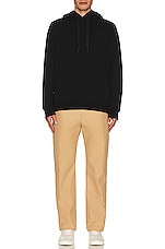 Burberry Marks Hoodie in Black, view 4, click to view large image.