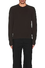 Burberry Knit Sweater in Otter, view 3, click to view large image.