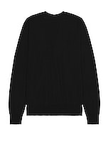 Burberry Basic Cardigan in Black, view 2, click to view large image.