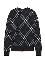 Burberry IP Check Sweater in Snug IP Check, view 2, click to view large image.