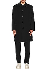 Burberry Highbridge Parka in Black, view 4, click to view large image.
