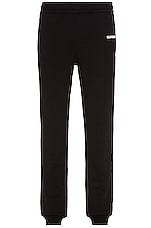 Burberry Addison BBY Straight Leg Trouser in Black, view 1, click to view large image.