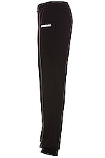 Burberry Addison BBY Straight Leg Trouser in Black, view 3, click to view large image.