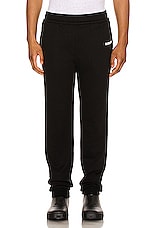 Burberry Addison BBY Straight Leg Trouser in Black, view 4, click to view large image.