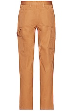 Burberry Denton Trouser in Camel, view 2, click to view large image.