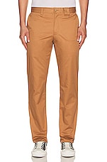 Burberry Denton Trouser in Camel, view 5, click to view large image.