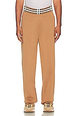 Burberry Dellow Pants in Camel, view 3, click to view large image.