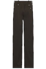 Burberry Slim Trouser in Otter, view 2, click to view large image.