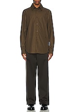 Burberry Slim Trouser in Otter, view 5, click to view large image.