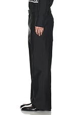 Burberry Trouser in Black, view 5, click to view large image.