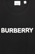 Burberry Harriston T-Shirt in Black, view 3, click to view large image.