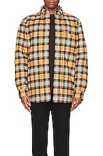 Burberry Top in Beige Check, view 3, click to view large image.
