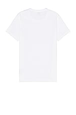 Burberry Parker T-shirt in White, view 2, click to view large image.
