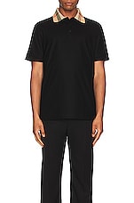 Burberry Cody Polo in Black, view 3, click to view large image.