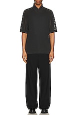 Burberry Short Sleeve Shirt in Onyx, view 5, click to view large image.