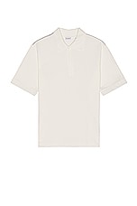 Burberry Basic Polo in Chalk, view 1, click to view large image.