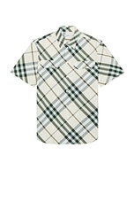 Burberry Shirt in Alabaster IP Check, view 1, click to view large image.